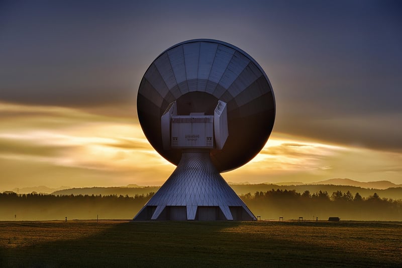 Satellite in orbit